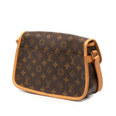 ルイ ヴィトン モノグラム ソローニュ ショルダーバッグ M42250 ブラウン PVC レザー レディース LOUIS VUITTON 【中古】
